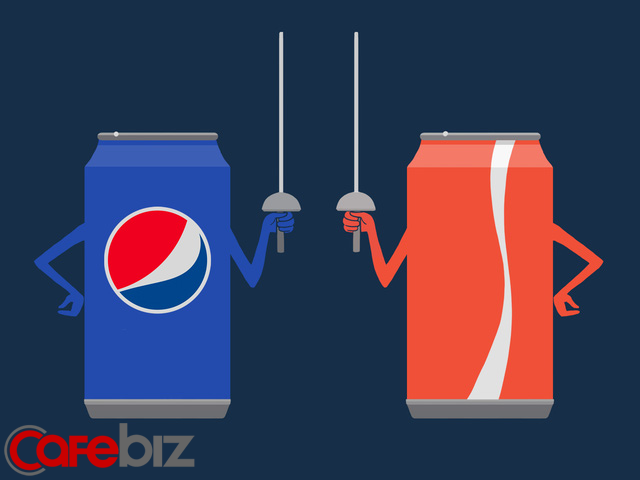 Coca-Cola và Pepsi là hai "kỳ phùng địch thủ".