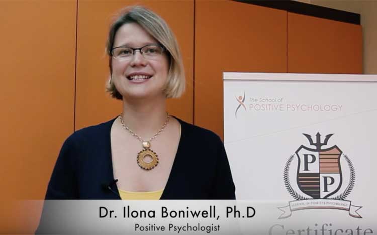 Tiến sĩ Ilona Boniwell - nhà tâm lý học tích cực